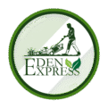 Jardinier - EDEN EXPRESS LOGO
